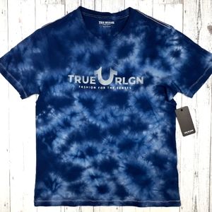 NEW True Religion Men's XL Night Sky Tie Dye Tee Shirt Limited T-shirt $69 NWT